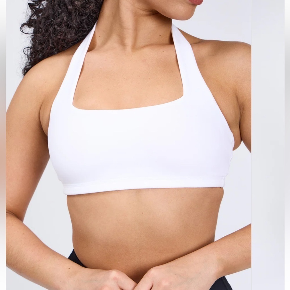 BuffBunny White Sports Bra - Picture 8 of 8